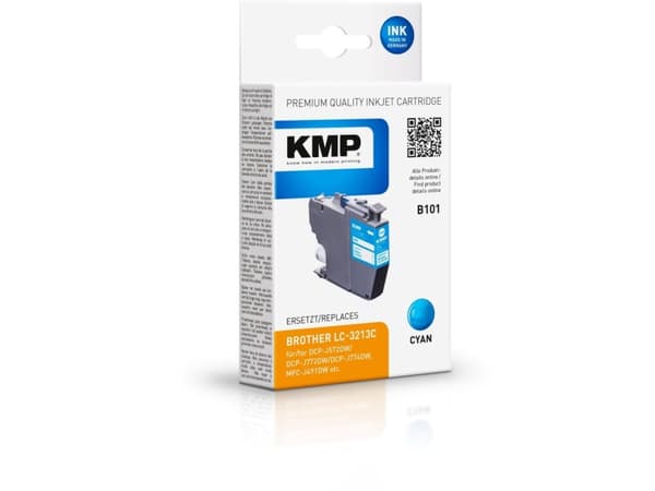 KMP 1540,4003, Cyan, 4,7 ml, 1 stykker, 400 sider, Enkeltpakke
