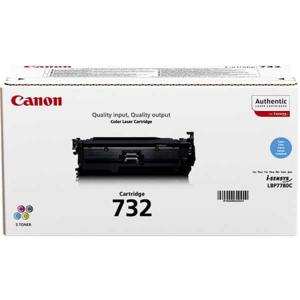 Canon 732 C - cyan - original - tonerpatron - til i-SENSYS LBP7780Cx (6262B002)