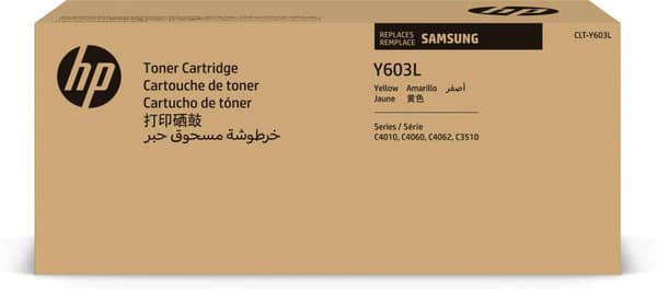 Samsung CLT-Y603L - Riittoisa - Keltainen - Alkuperäinen - Väriainekasetti (SU557A) - ProXpress SL-C4010N, SL-C4010ND, SL-C4012ND, SL-C4060FX, SL-C406