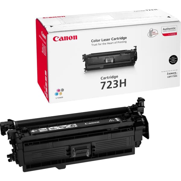 Canon Toner 723H - Sort - Kapacitet: 10.000 sider (2645B002)