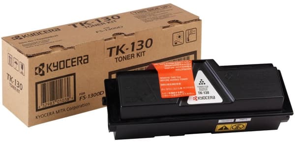 Kyocera Toner TK-130 - Sort - Kapacitet: 7.200 sider (1T02HS0EU0)