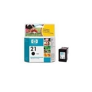 Hewlett-Packard HP 21 - Blækpatron - 1 x pigment sort - 150 sider (C9351AE)