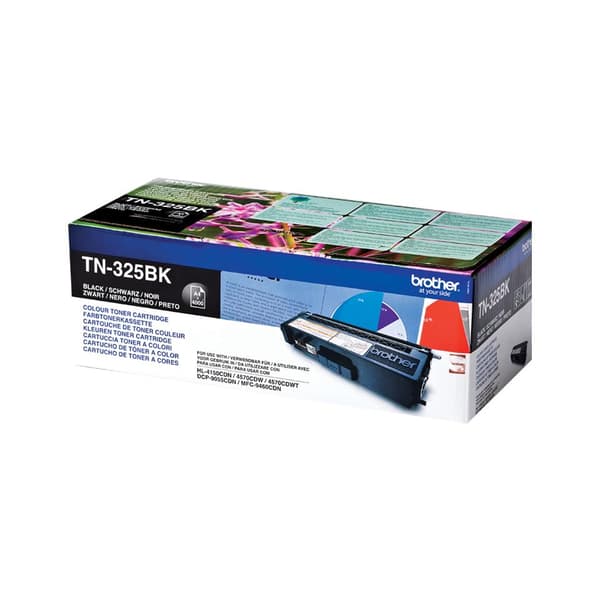 Brother TN-325BK Tonerpatron - Sort