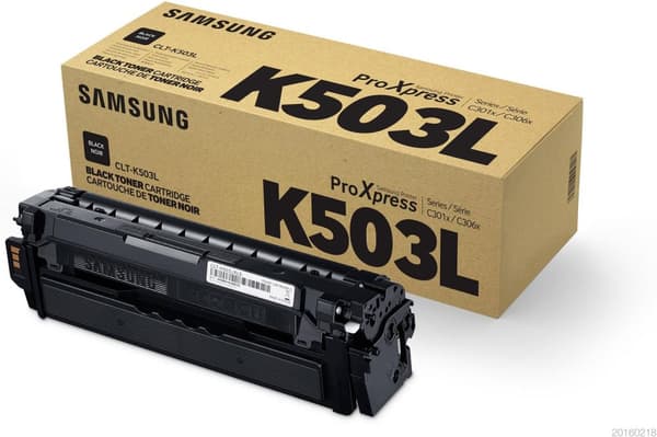 Samsung CLT-K503L - højtydende - sort - original - tonerpatron (SU147A) (SU147A)