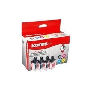 Kores-monipakkausmuste veljelle DCP-J132W/DCP-152W, yhteensopiva OEM-nro. LC-123BK/LC-123C/LC-123M/LC-123Y - 1 kpl (G1525KIT)