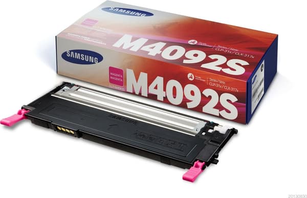 Samsung CLT-M4092S - Magenta - original - tonerpatron (SU272A) - til Samsung CLX-3170, CLX-3175, CLX-3176, CLX-4175