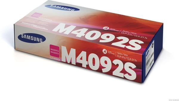 Samsung CLT-M4092S - Magenta - alkuperäinen - väriainekasetti (SU272A) - malleihin Samsung CLX-3170, CLX-3175, CLX-3176, CLX-4175