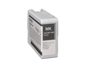 Epson SJIC36P(MK) - 80 ml - svart - original - bläckpatron - för ColorWorks CW-C6000A, CW-C6000P, CW-C6500A, CW-C6500P
