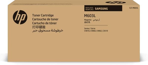 Samsung CLT-M603L - High Yield - magenta - original - tonerpatron (SU346A) - til ProXpress SL-C4010N, SL-C4010ND, SL-C4012ND, SL-C4060FX, SL-C4062FX