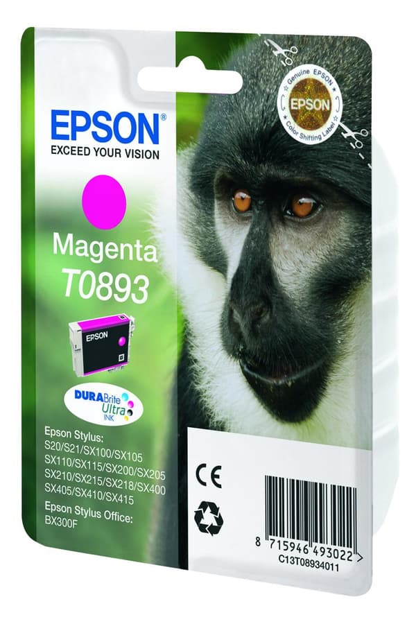 Epson T0893 - Bläckpatron / Magenta