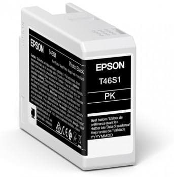 Epson T46S1 - 25 ml - fotosvart - original - bläckpatron - för SureColor P706, SC-P700