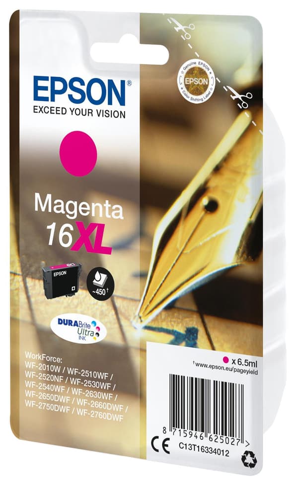 Epson 16XL - Magenta - Bläckpatron (C13T16334012)