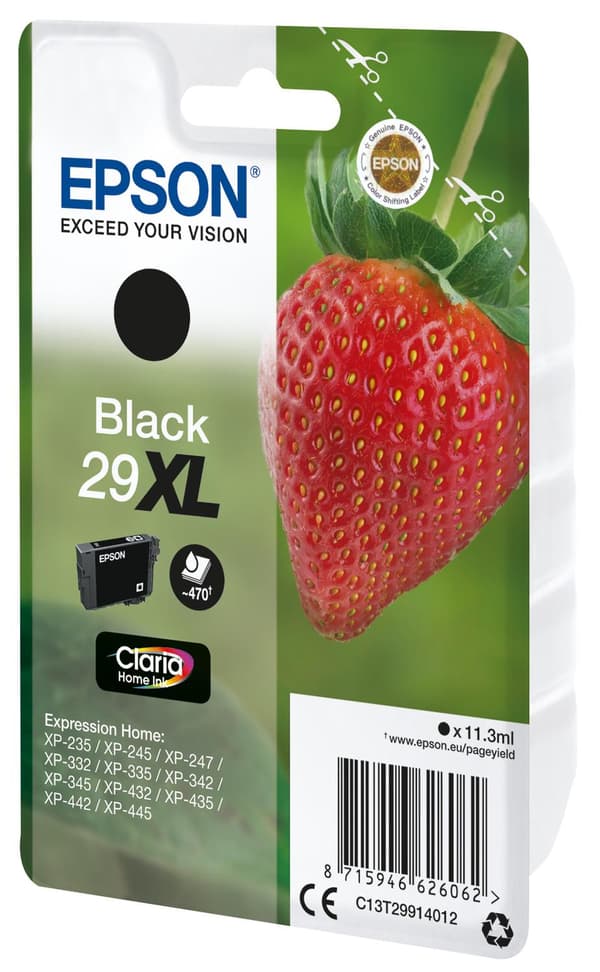 Epson 29XL - Svart - Bläckpatron (C13T29914012)