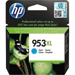 HP 953XL - 20 ml - højtydende - cyan - original - blækpatron - til Officejet Pro 7720, 7730, 7740, 8218, 8710, 8715, 8720, 8725, 8730, 87450, 87450, 8