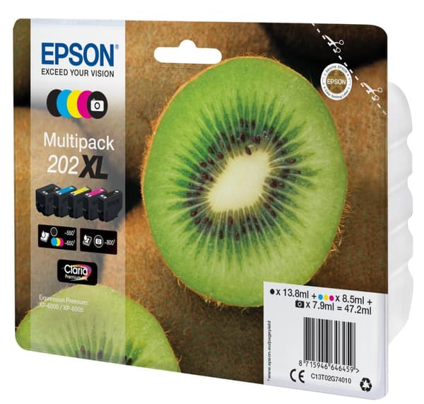 Epson 202XL - Bläckpatron / Multipack