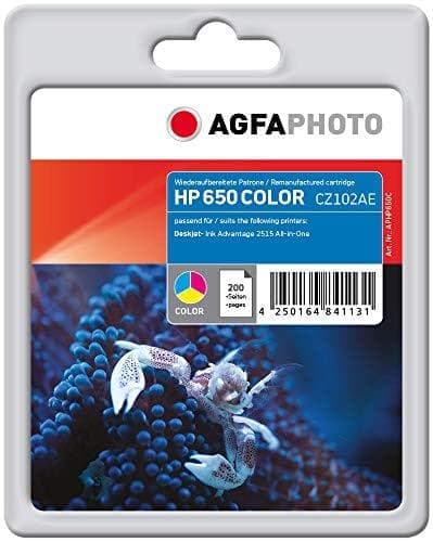 AgfaPhoto APHP650C uudelleentäytetyt mustekasetit 1 kpl