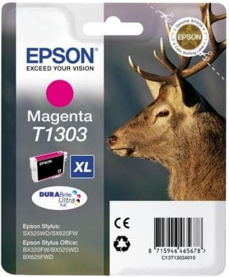Epson T1303 - Bläckpatron - 1 x magenta (C13T13034010)