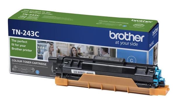 Brother TN243C - Cyan - original - tonerpatron - til Brother DCP-L3510CDW, HL-L3270CDW, HL-L3290CDW, MFC-L3710CW, MFC-L3730CDN, MFC-L3750CDW