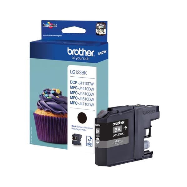 Brother LC-123BK 1x sort én pakke