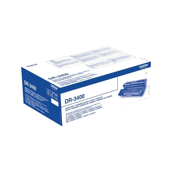 Brother DR3400 - Original - trumset - för Brother HL-L5000, L5050, L5100, L5200, L6250, L6300, L6400, L6450, MFC-L6900, L6950, L6970