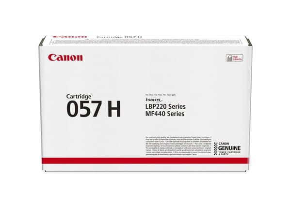 Canon 057 H - Hög kapacitet - svart - original - tonerkassett - för ImageCLASS MF449x; i-SENSYS LBP223dw, LBP226dw, LBP228x, MF443dw, MF445dw, MF446x,