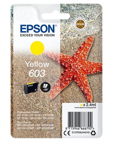 Epson Singlepack Yellow 603 bläck