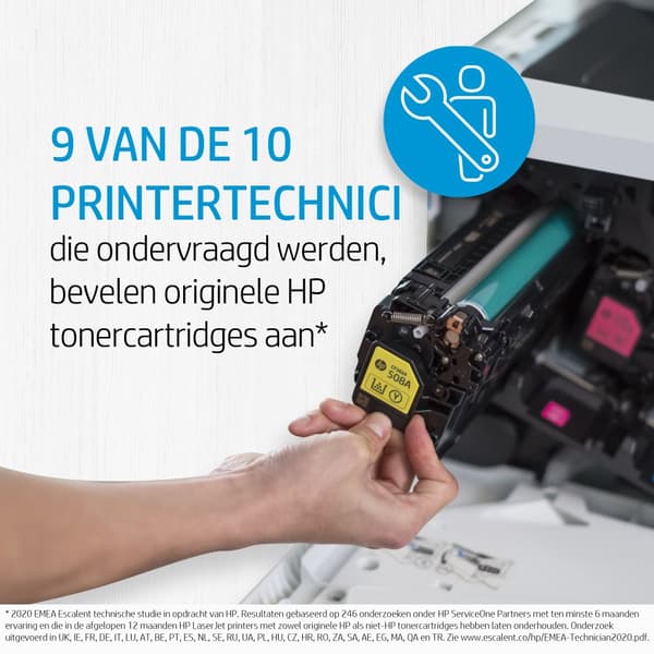 HP 124A - Tonerkassett / Cyan