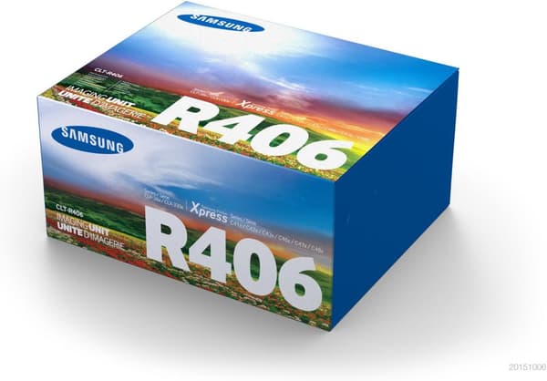 Samsung Drum CLT-R406 - Kapacitet: S/H: 16.000 sider / Farve: 4.000 sider (CLT-R406/SEE)