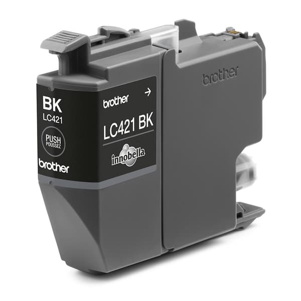 LC421BK mustepatruuna - BROTHER - musta vakiokapasiteetti 200 sivua - malleihin DCP-J1050DW, MFC-J1010DW ja DCP-J1140DW