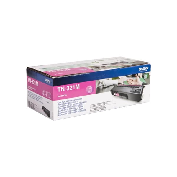 Brother Toner TN-321M - Magenta - Kapacitet: 1 500 sidor (TN321M)