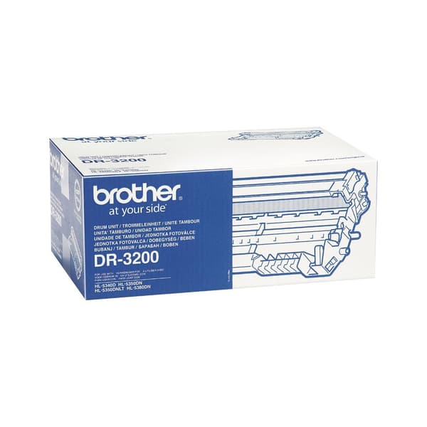Brother tromle DR-3200 - sort - kapacitet: 25.000 sider (DR3200)