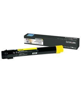 Alkuperäinen Lexmark X950X2YG /, premium-tulostinpatruuna, keltainen, 24000 sivua