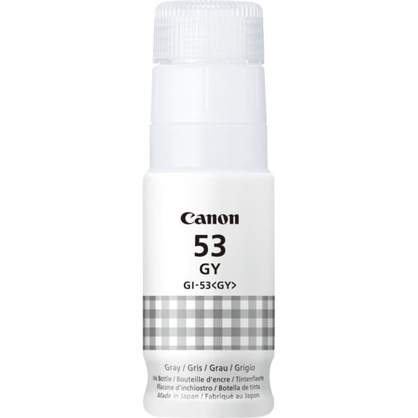 Canon GI 53 GY - harmaa - alkuperäinen - täyttömuste - malleihin PIXMA G550, G650