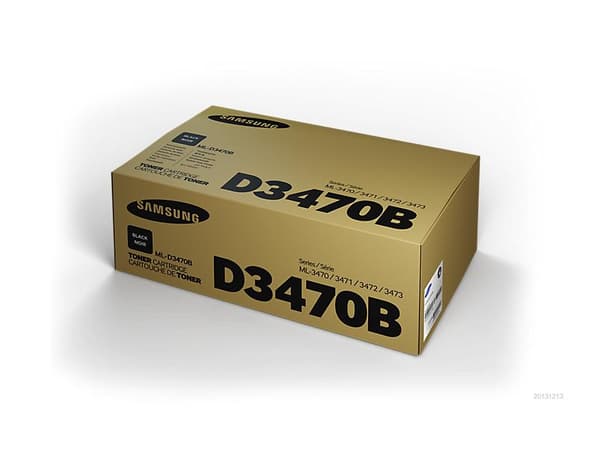 Samsung Toner ML-D3470B - Sort - Kapacitet: 10.000 sider (ML-D3470B/ELS)