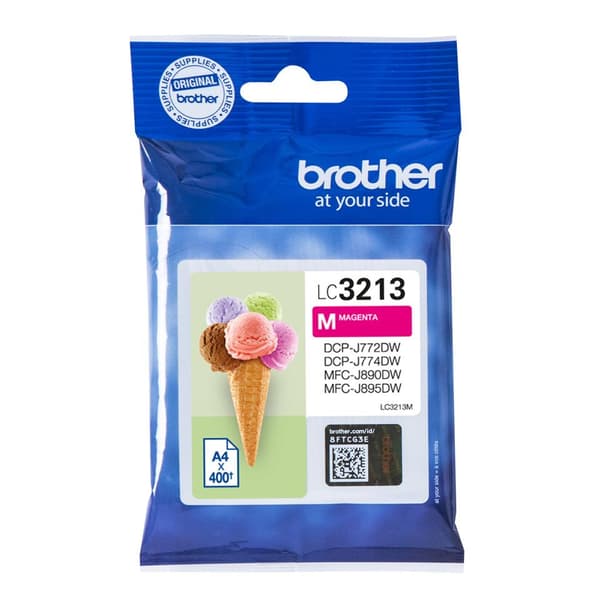 Brother - LC-3213M - Blækpatron magenta