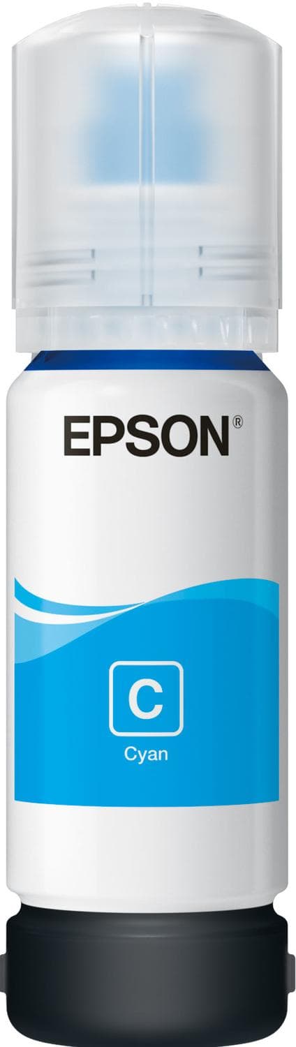 Epson 106 - 70 ml - cyan - original - blæktank - til EcoTank ET-7700, ET-7750, L7160, L7180; Expression Premium ET-7700, ET-7750