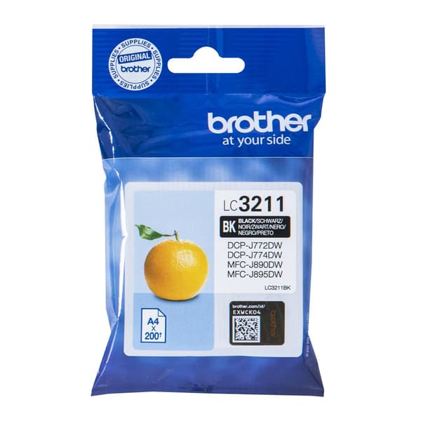Brother - LC-3211BK - Bläckpatron svart