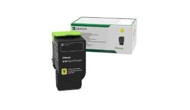 Lexmark - Keltainen - Alkuperäinen - Värikasetti LCCP, LRP - malleihin Lexmark CS421dn, CS521dn, CS622de, CX421adn, CX522ade, CX622ade, CX625ade, CX62