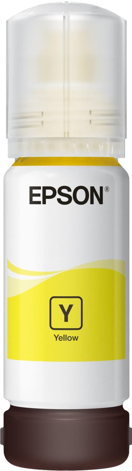 Epson 106 - 70 ml - gul - original - blækbeholder - til EcoTank ET-7700, ET-7750, L7160, L7180; Expression Premium ET-7700, ET-7750