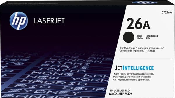HP 26A alkuperäinen värikasetti, musta