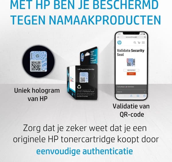 HP 302 2-pack sorte/tri-farve originale blækpatroner