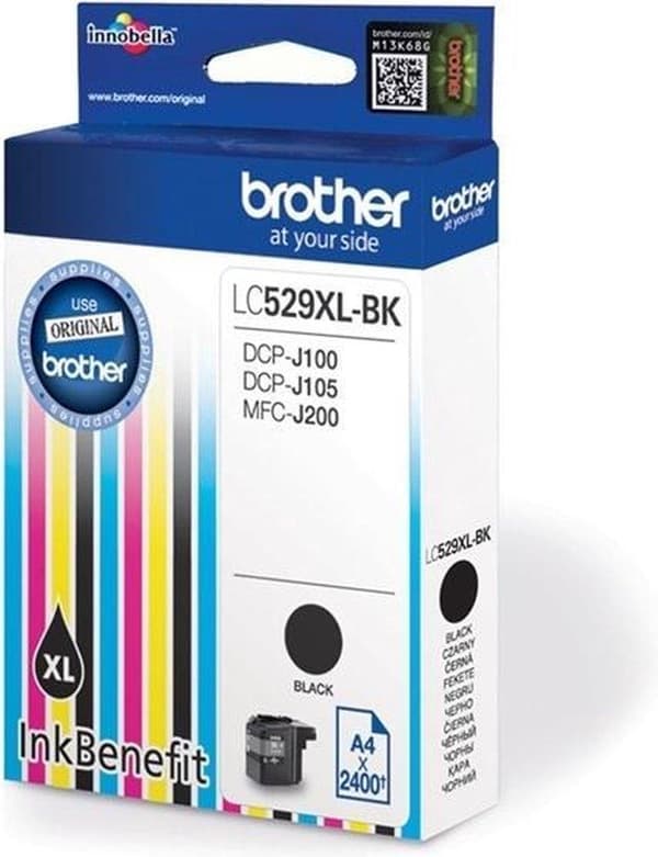 Brother LC529XL-BK bläckpatron Original Extra (Super) High Yield Svart