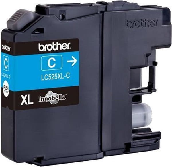 Brother LC-525XLC blækpatron Original Cyan