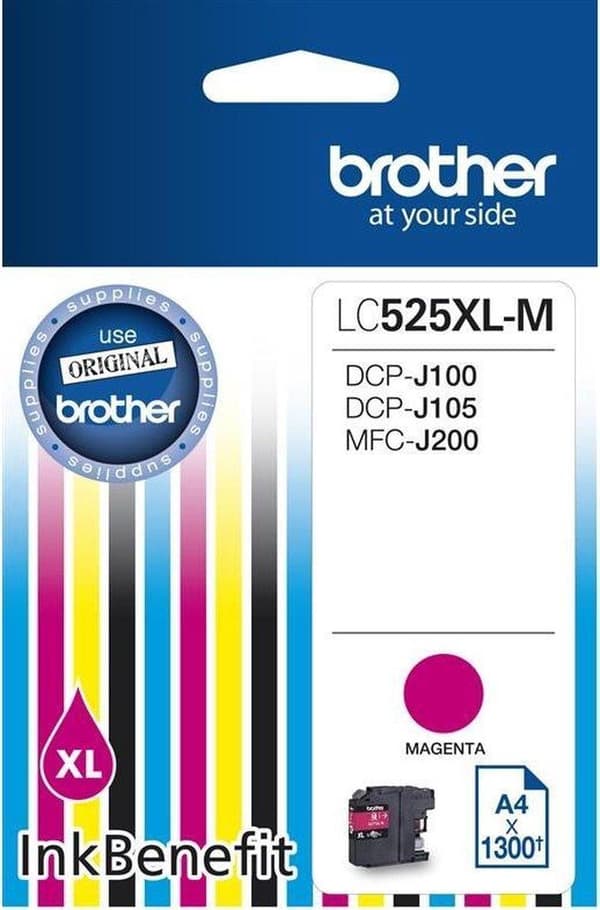 Brother LC525XLM blækpatron Original High (XL) Yield Magenta