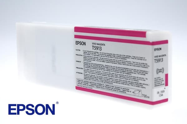Epson T5913 - Bläckpatron - 1 x Vivid Magenta - för Stylus Pro 11880, Pro 11880 AGFA, Pro 11880 Xerox (C13T591300)