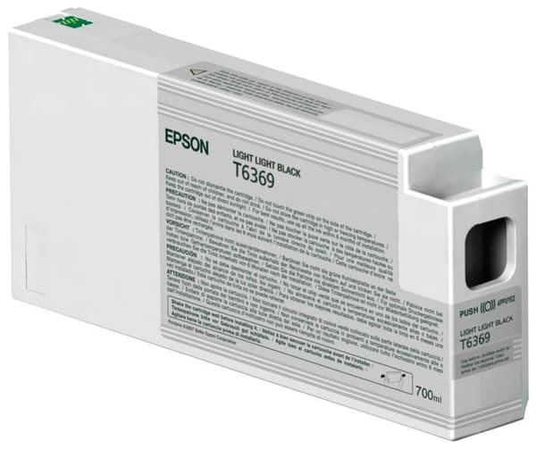 Epson T6369 - Bläckpatron / Ljussvart