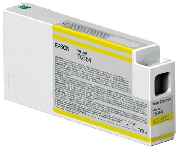 Epson T6364 bläckpatron, enkelpack, gul
