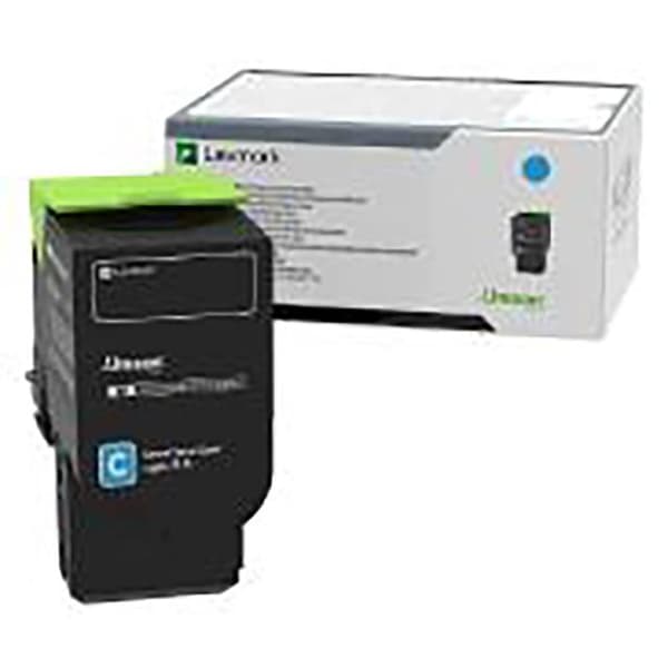 Lexmark - ekstra høj ydelse - cyan - original - tonerpatron LCCP - til Lexmark CS421dn, CX421adn, CX522ade (78C0X20)
