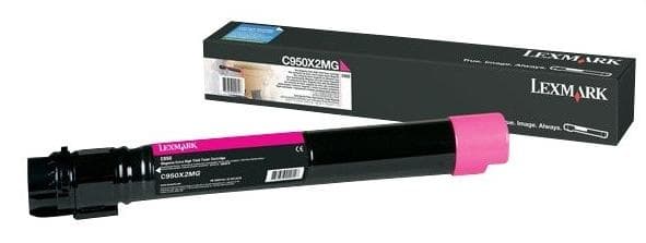 Lexmark Toner C950X2MG - Magenta - Kapacitet: 24.000 sider (C950X2MG)