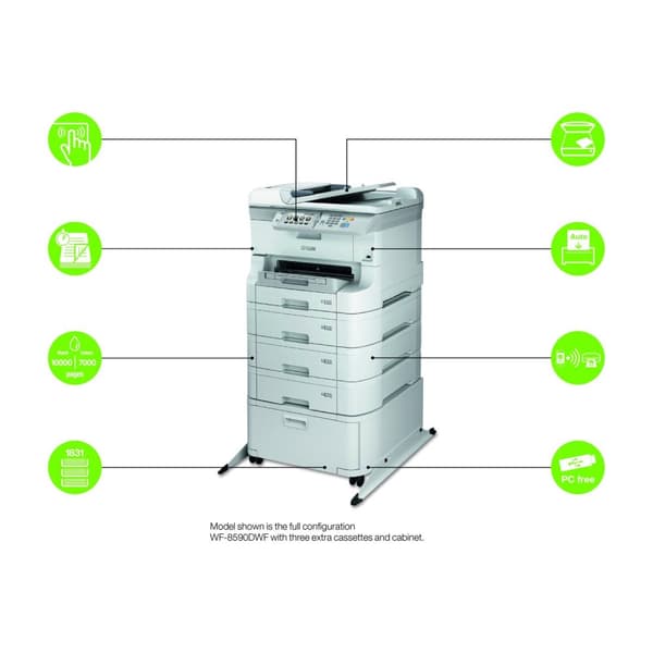 Epson T8393 - 192,4 ml - magenta - alkuperäinen - musteen täyttö - malleihin WorkForce Pro R8590 D3TWFC, WF-R8590, WF-R8590 D3TWFC, WF-R8590DTWF